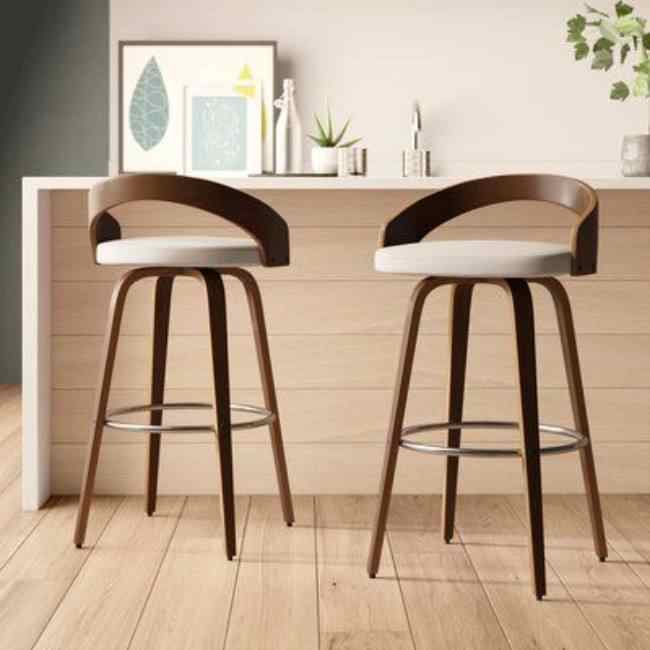 Outdoor Furniture Kitchener - Luksusowy zestaw krzeseł barowych do jadalni,
