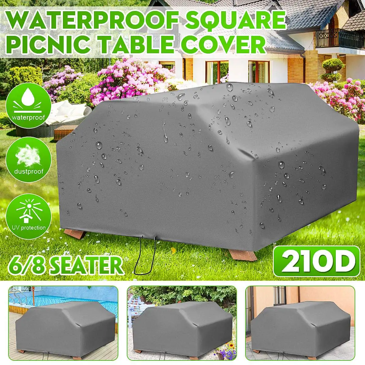 Outdoor Furniture Paint - 210D na 6/8 miejscowy stół piknikowy