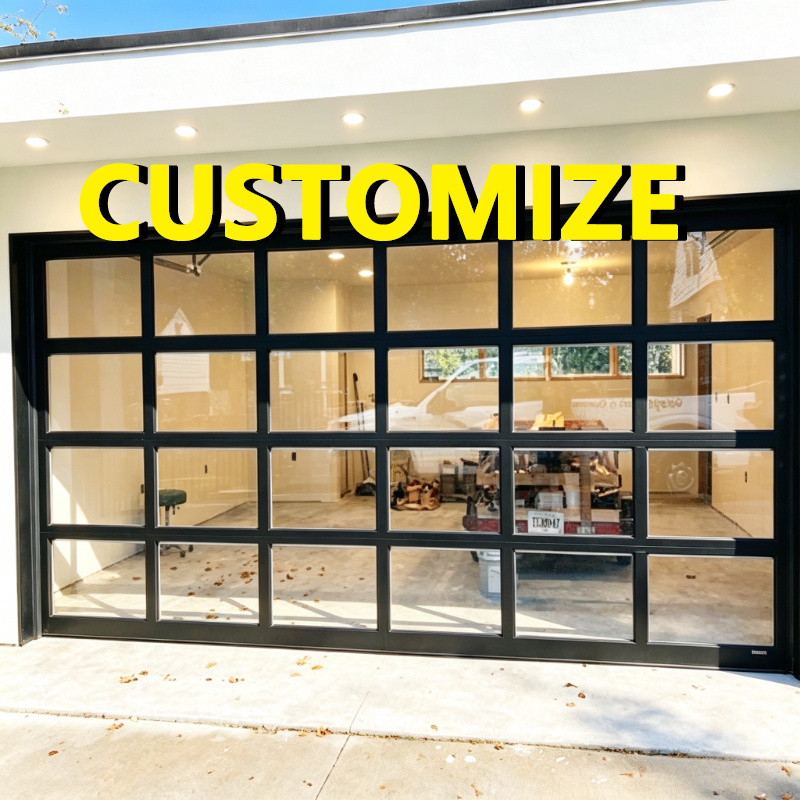 Outdoor Furniture Aluminum - Garażowe drzwi sekcjonalne z czujnikiem światła