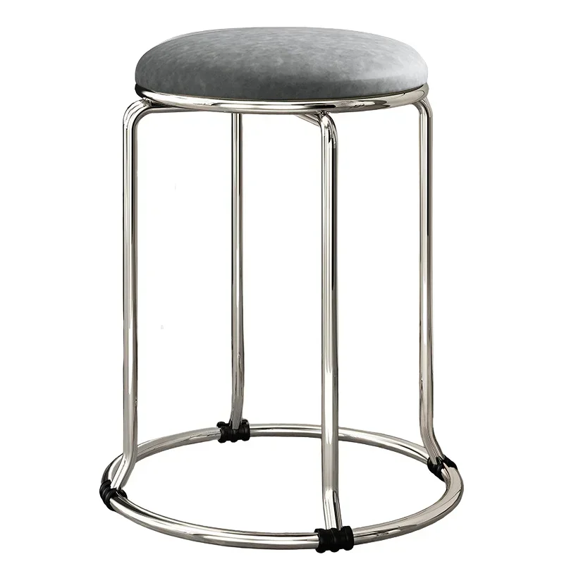 Outdoor Furniture Kitchener - Krzesło barowe aksamitne do jadalni, stołek,