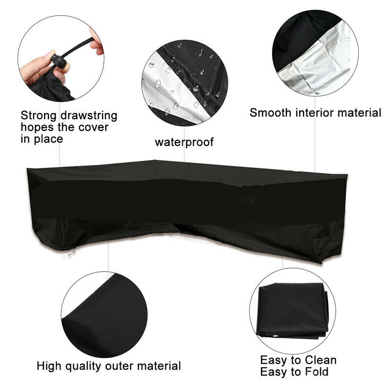 Pokrowiec w kształcie litery L – Outdoor Furniture Cover Xl recenzja i cena