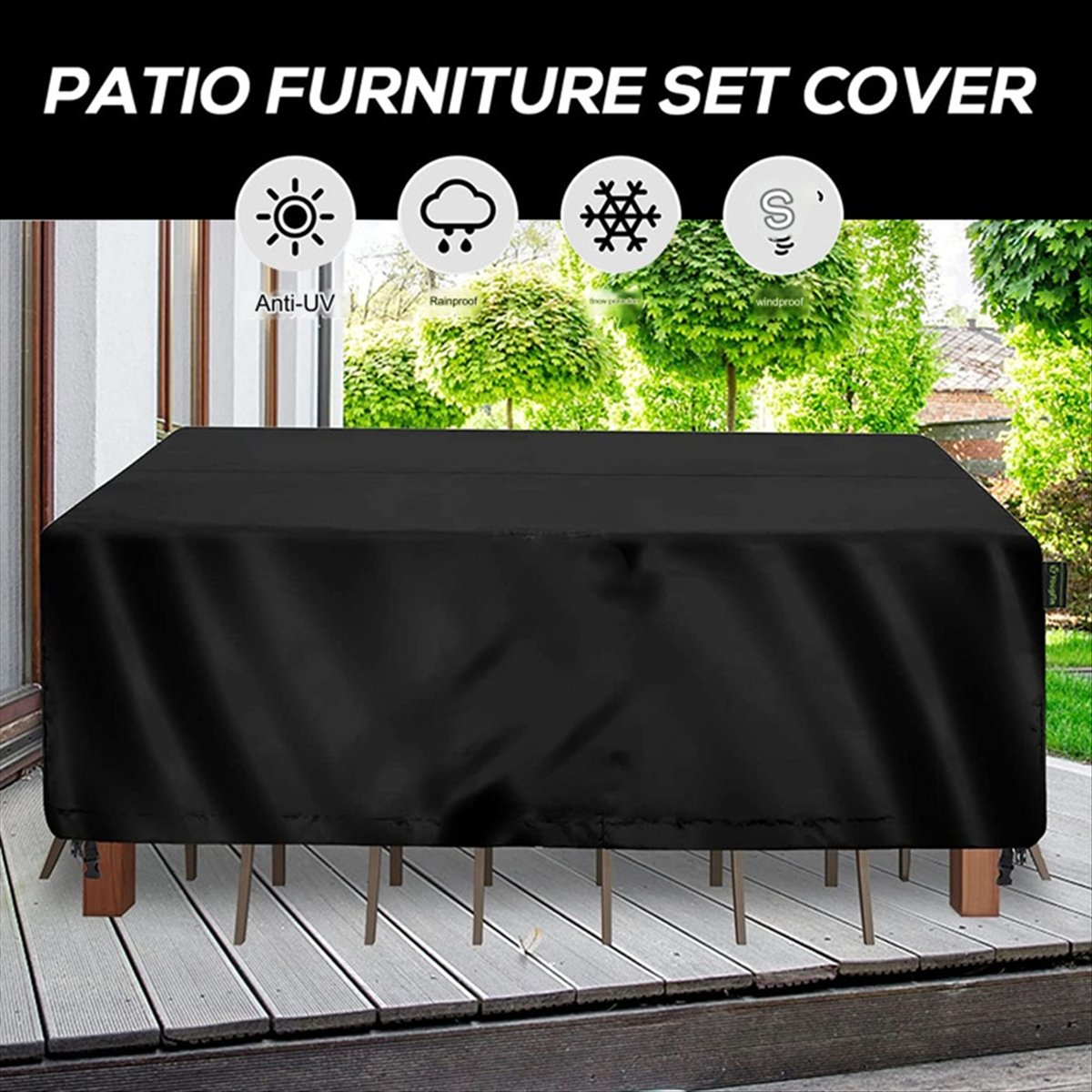 Pokrowiec na zestaw mebli ogro – Outdoor Furniture Cover Xl recenzja i cena