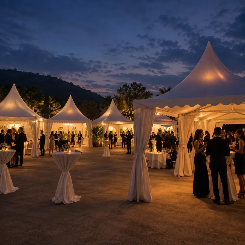 Konfigurowalny biały namiot pa – Outdoor Furniture Aluminum recenzja i cena