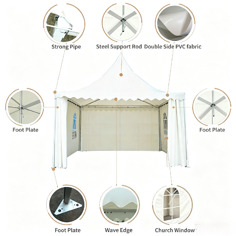 Konfigurowalny biały namiot pa – Outdoor Furniture Aluminum recenzja i cena